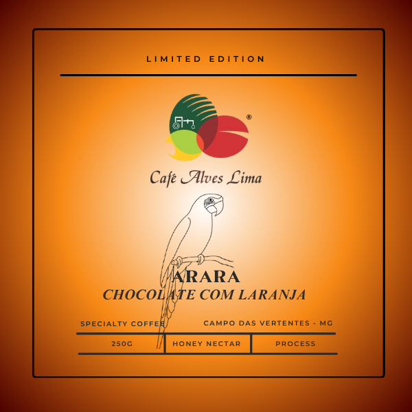 Café Especial Arara - Chocolate & Laranja Cítrica Natural