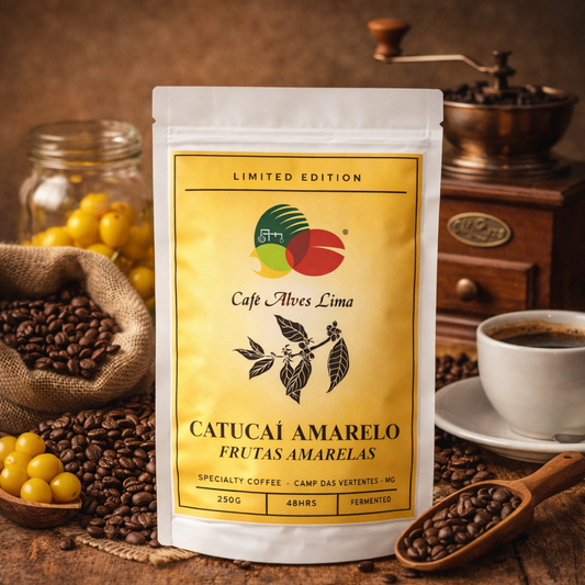 Café Exótico Catucaí Amarelo — Frutado com Acidez Cítrica Refrescante